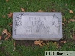 Ethel K Legg