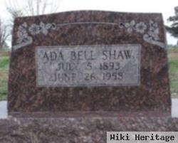 Ada Bell Cummings Shaw