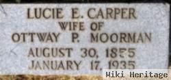 Lucie E. Carper Moorman