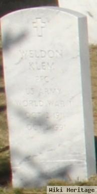 Pfc Weldon Klem