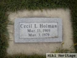 Cecil L. Holman