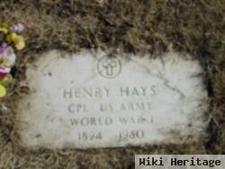 Henry Hays