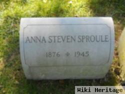 Anna Steven Sproule