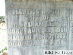 Martha Amelia Hill Lewis
