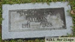 Mamie Brown Adams