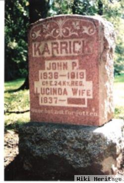 Lucinda "cindy" Karrick