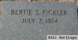 Bertie Lee Spry Pickler