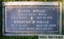 Dorothy D. Hogue