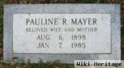 Pauline R. Mayer