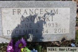 Frances Marie "fran" Osowski