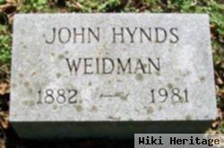 John Hynds Weidman