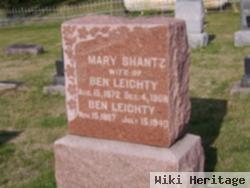 Mary Schantz Leichty