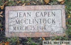 Jean Capen Mcclintock