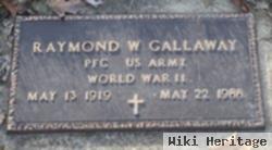 Raymond W Gallaway