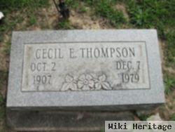 Cecil Emory Thompson