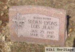 Lois J Sloan Lyons