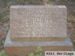 Mary Johnson Brown