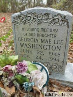 Georgia Mae Lee Washington