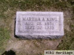 Martha A King