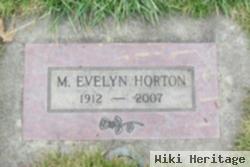 M Evelyn Horton