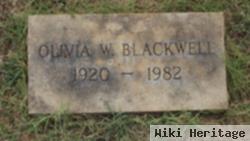 Olivia W. Blackwell