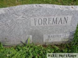 Martha J Foreman