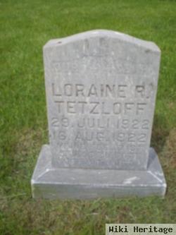 Loraine R. Tetzloff