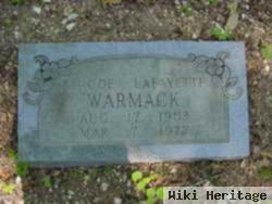 Claude Lafayette Warmack
