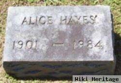 Alice Hayes