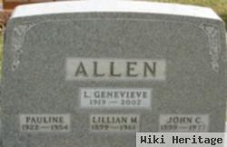 Lillian M Allen