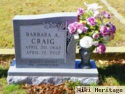 Barbara A Dill Craig