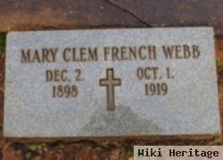 Mary Clem French Webb