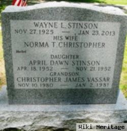 Norma Thelma Christopher Stinson