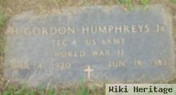 H Gordon Humphreys, Jr