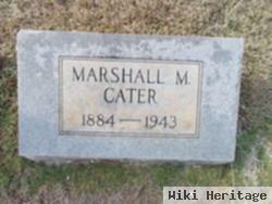 Marshal Melton Cater