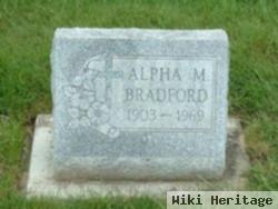 Alpha M Bradford