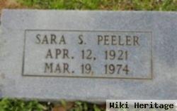 Sara S Peeler