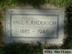 Paul F Anderson