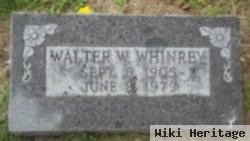 Walter W Whinrey