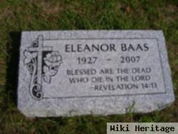 Eleanor Clair "sally" Baas