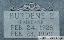 Burdene Elaine Fairbank Schweitzer