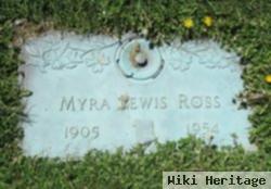 Myra K Lewis Ross