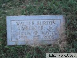 Walter Burton Umberger, Jr