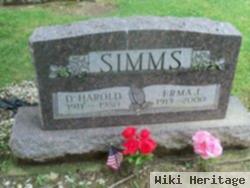 D. Harold Simms