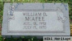 William D Mcafee