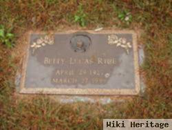 Betty Lucas Rice