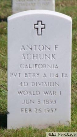 Anton F Schunk