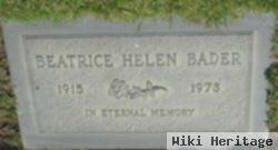 Beatrice Helen Bader