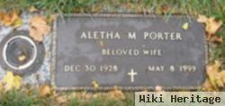 Aletha M Porter