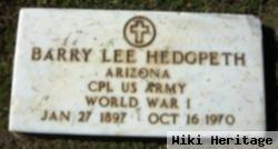 Barry Lee Hedgpeth